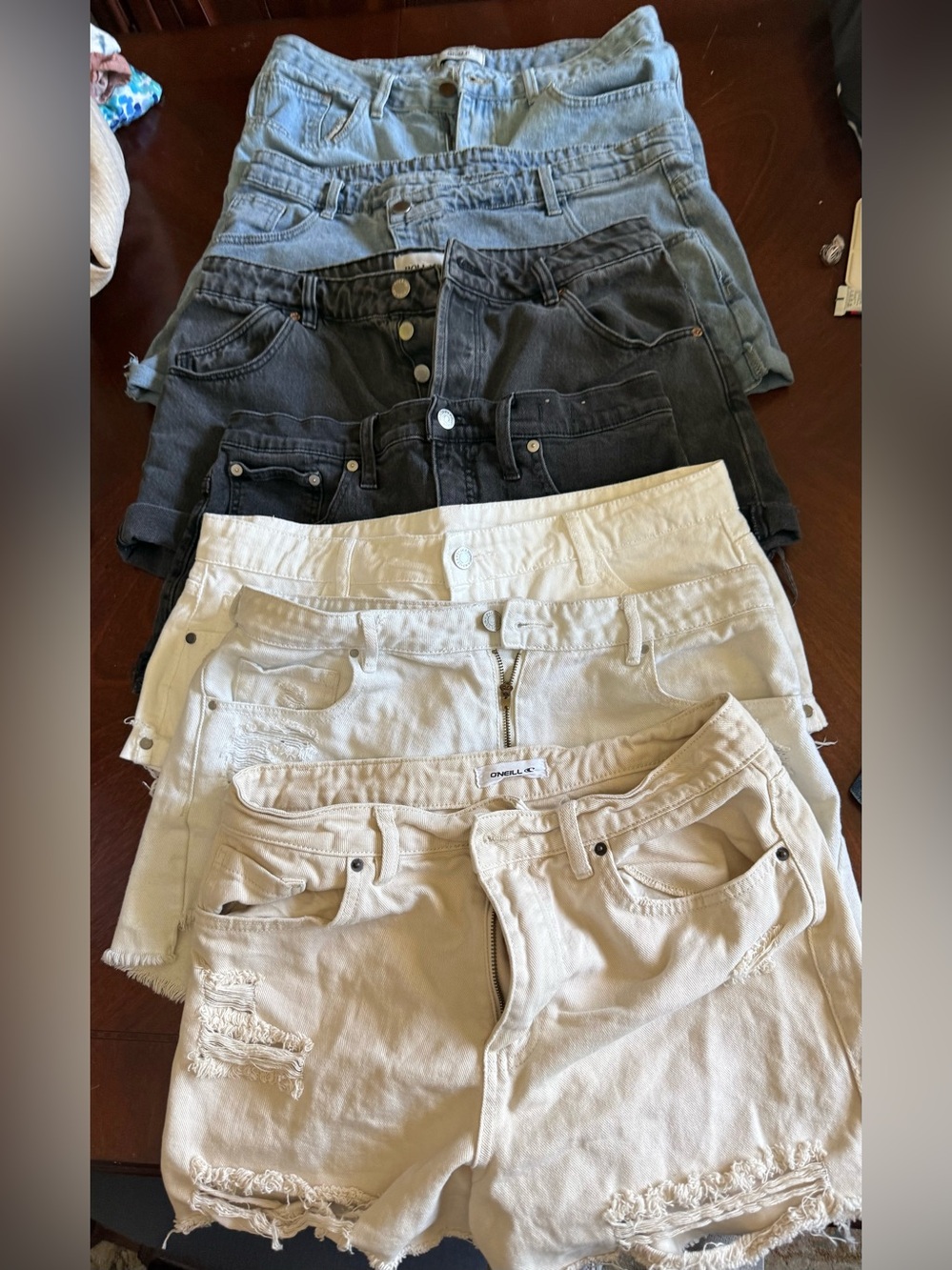 Women’s Denim Shorts Bundle 30/31 7 pairs of women’s denim